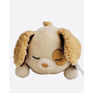Squishmallow Official Kellytoy Laying Hug Mees Plush Toys  (Harrison Dog,